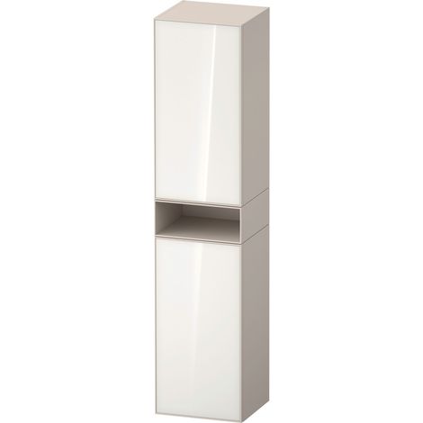 Armario alto Duravit Zencha, 400x360x1760 mm, 2 puertas, tope