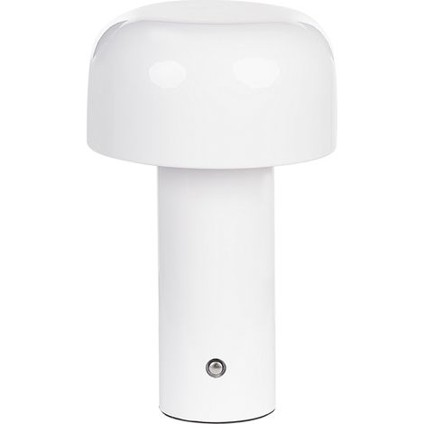 Lámpara de mesa moderna hierro interior exterior blanco Besos