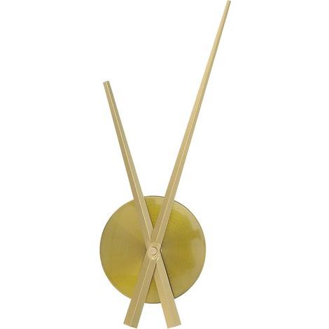 1ensemble Kit de Mécanisme Horloge Murale Silencieux avec Aiguilles Métalliques Dorées Remplacement Précis pour Réparation et Création DIY Moteur Couple Élevé pour Décoration (1/5)