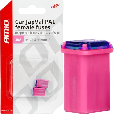 Japval PAL Kfz-Sicherungen (weiblich), 30 A, 2 Stück, amio-03460 (1/3)