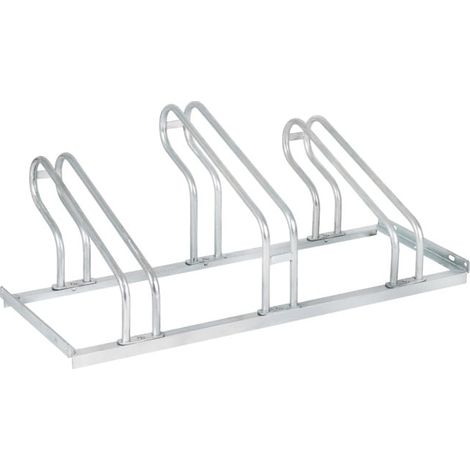 Range-vélos STIER pour 3 vélos, galvanisé