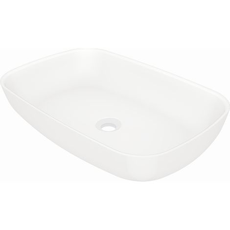 Steinberg Série 440 lavabo à poser, rectangulaire, 600x400x130mm,