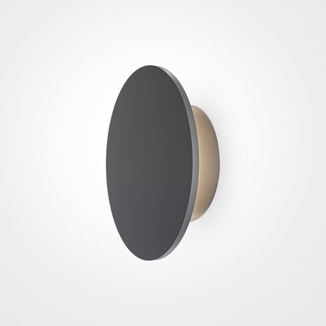Lampada Da Parete Moderna Da Esterno Metallo Grafite Luce Led 7W Ip65 (1/5)