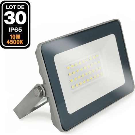 30 Proiettori 10W LED ProLine 4000K ad alta luminosità (1/5)