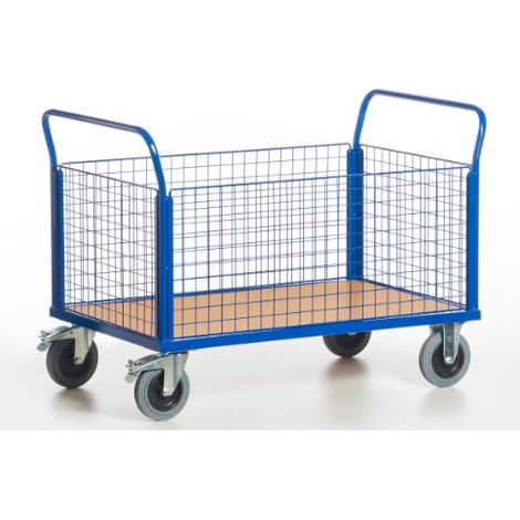 Rollcart Gitter-Vierwandwagen 850x470mm mit 500kg Tragkraft
