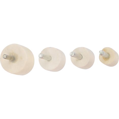 5-teiliges Set Ceroxidpulver, 4-teiliges Set Polierpads aus Wollfilz (1/5)