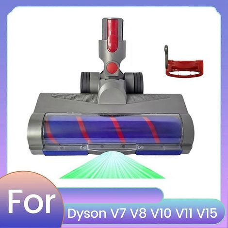 Anti-emmêlement tête de nettoyage pour V7 V8 V10 V11 V15 aspirateur avec éclairage poussière Switch verrou pour Home (1/5)