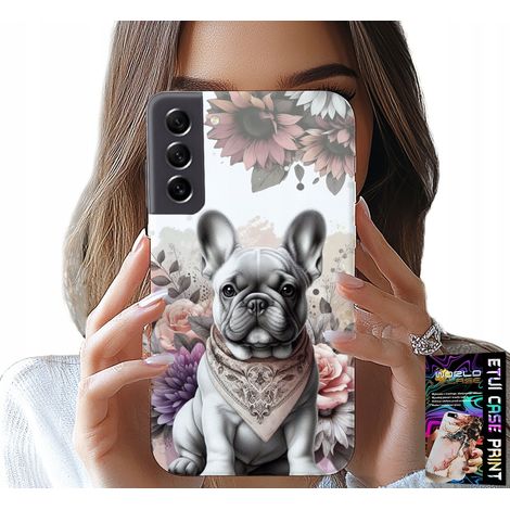 Custodia per Samsung Galaxy S21 FE - bulldog bulldog cani razze canine retro (1/5)