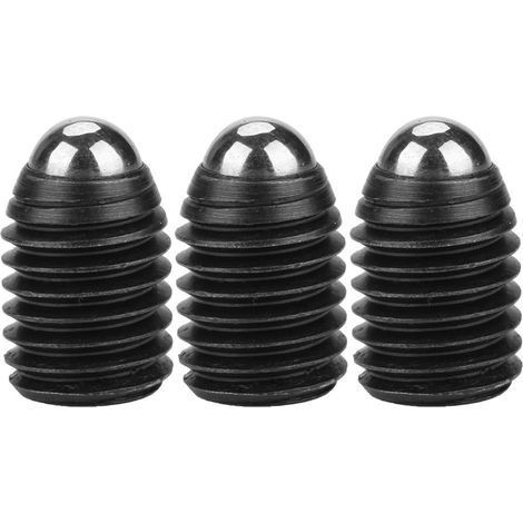 Jeu de 10 plongeurs à ressort à bille en acier au carbone à filetage hexagonal M12 (M1216) (1/5)