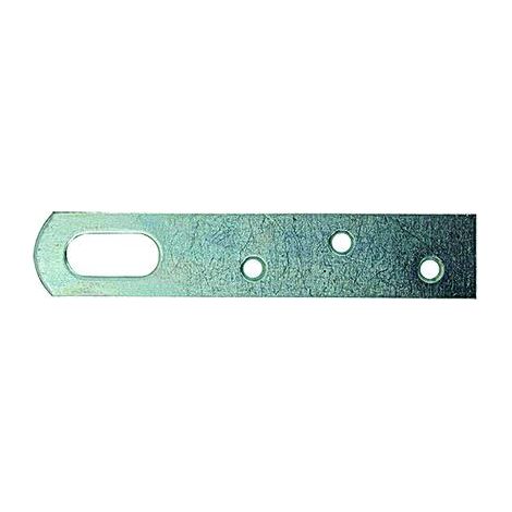 Koncreto Lastrina Per Pensili Con Asola Mm100 Pz 8 Zincata. In Blister.