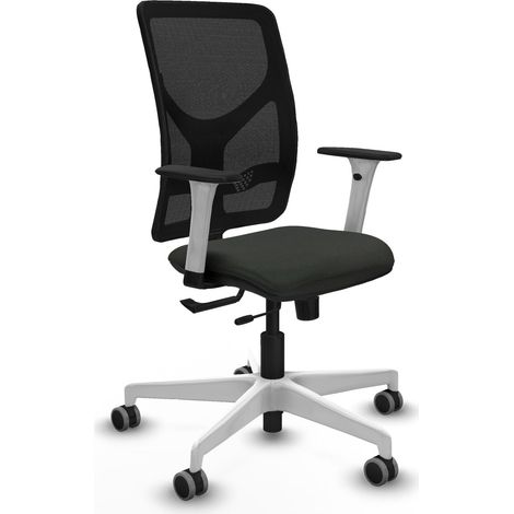 Silla de oficina piqueras y crespo Motilla blanco madera cómoda (1/2)