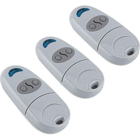Pack de 3 télécommandes universelles 433.92 MHz – Compatible récepteurs CAME – Portables – Programmation simple – Distance 100m – M-E (1/5)