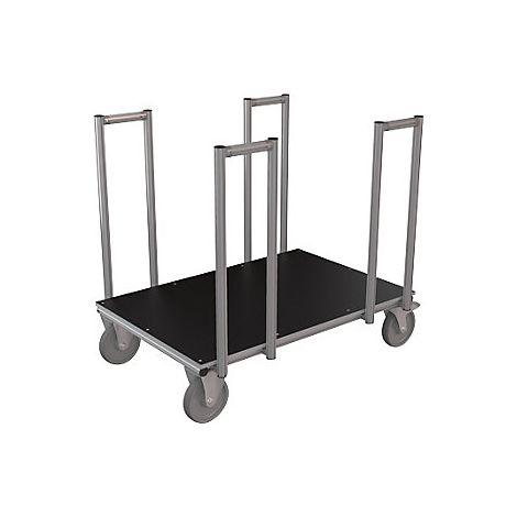 Carro con arcos laterales con perfil de aluminio  L x A 1200 x