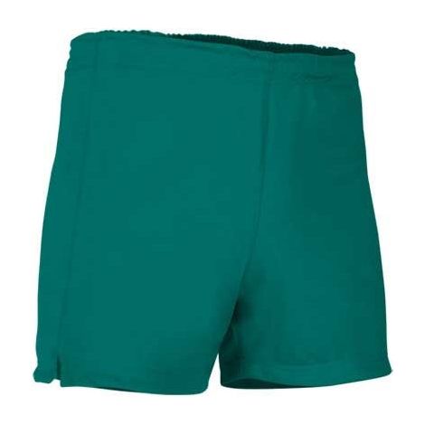 Pantalón deportivo corto en tejido move-dry College 6/8 niño Verde hierba