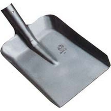 1PZ PALA PER CARBONE IN ACCIAIO SENZA MANICO N3 - cm.23,5x30, peso Kg.1,15
