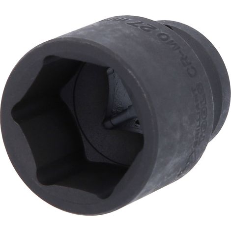 BRILLIANT TOOLS 1/2" Kraft-Stecknuss Hexagonal 27 mm corto - BT022668 (1/3)