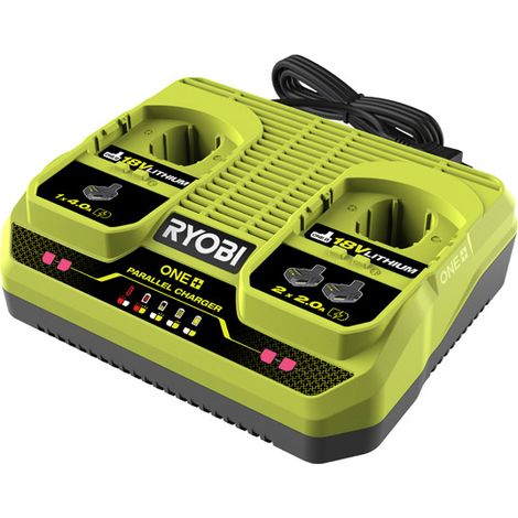 Ryobi ONE+ Dual Port Parallel Charger 18V RC18240