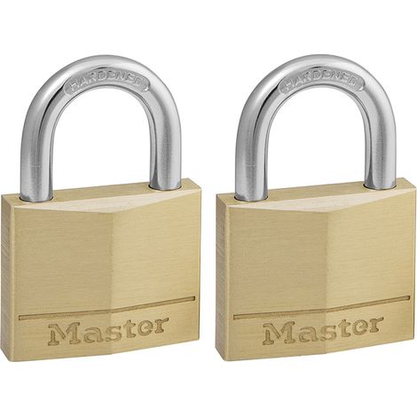 Master Lock Solid Brass 40mm Padlock 4-Pin