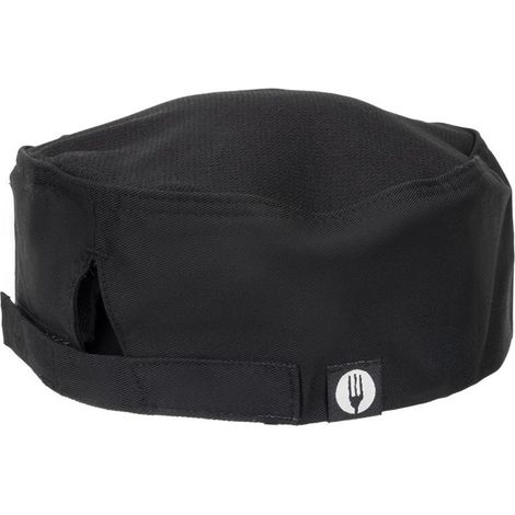 Calot de Cuisine Cool Vent Noir - Chef Works