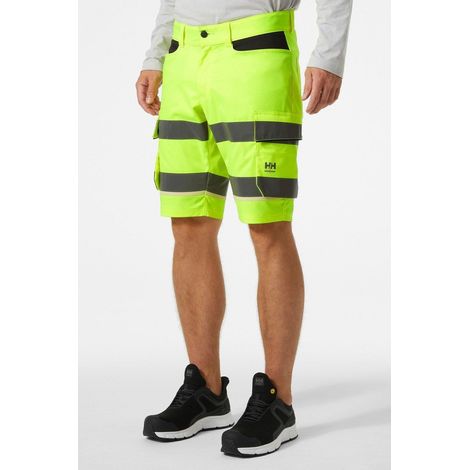 Helly Hansen UC-ME Cargo Short de Travail Jaune (1/3)