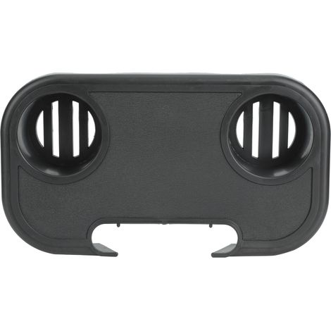 Plateau porte-gobelet portable à clipser, type table d'appoint, pour chaises de jardin pliantes et inclinables (accessoires de type 1). (1/5)