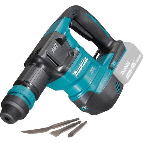 Makita DHK180Z 18V Lithium Brushless Cordless Power Scraper AVT 3.1J + Chisels