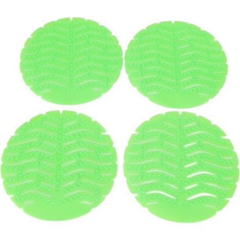 4 pièces Gâteau d'urinoir, Réduit les odeurs, Écran anti-éclaboussures, Pour sanitaires publics (1/3)