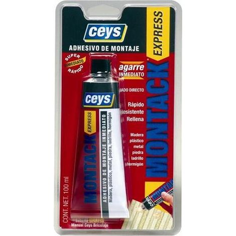 Colla montaggio Ceys montack adesione immediata resistente umidità