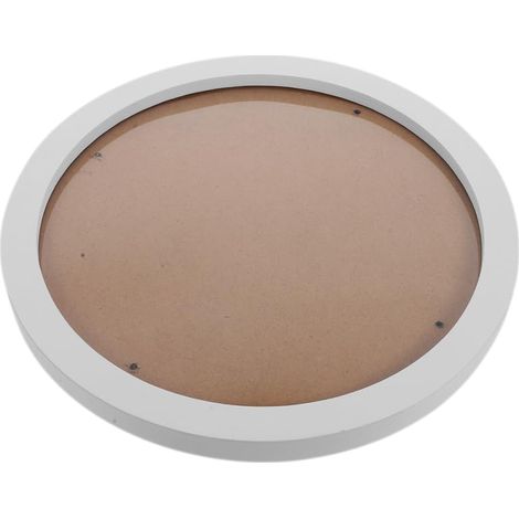 Cadre photo rond en bois pour le bureau à domicile 20 à 3 cm (1/5)