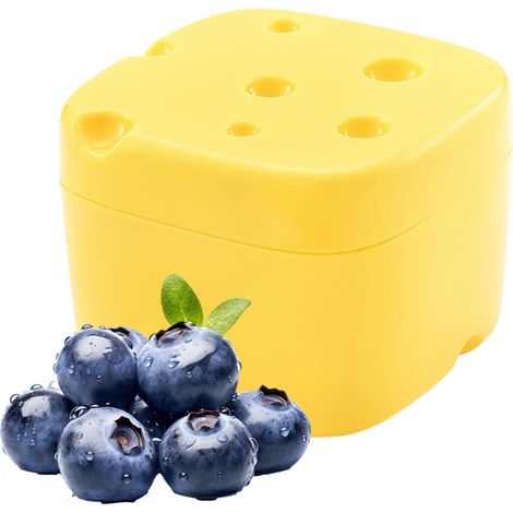 Small Container, Airtight Lidded Cheese Holder, Leakproof Preservation Box, Clear Viewing Food Organizer, Compact Lunch Prep Dispenser For Meat Butter Yogurt Sandwich Office (1/5)