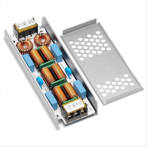 10A Filter Common Power EMC Audioverstärker mit Gehäuse (1/5)