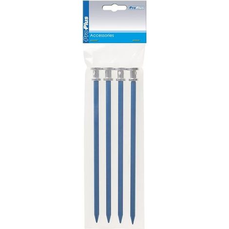 Rock peg 20cm aluminium 4 pieces in polybag (1/3)