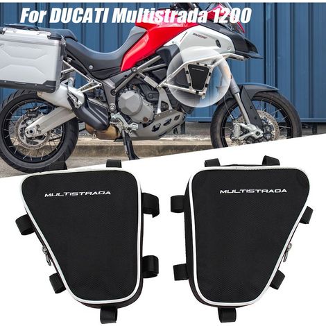 Sacoche étanche pour outils de moto, compatible avec le cadre et le pare-chocs du Ducati Multistrada 1200 (1/4)