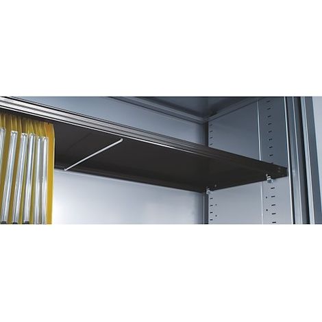Tablette pour armoire à rideaux L 104 cm - Noir - Maxiburo