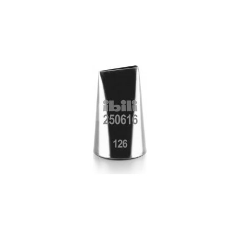 ibili 8411922091304 Boquilla Pétalos Plateada Acero Inoxidable 16mm