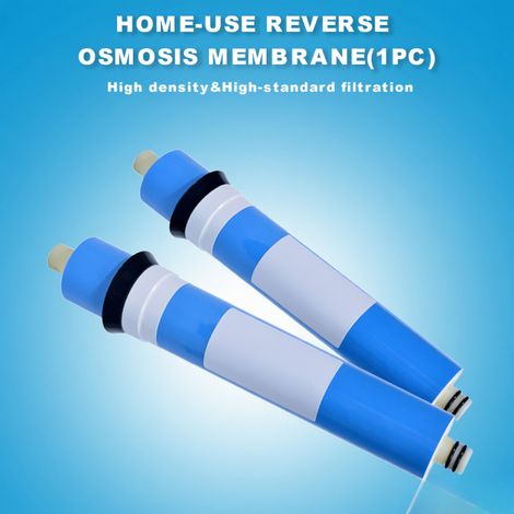 Membrane d'osmose inverse (1 pièce) pour filtre à eau sous évier (11,75 po x 1,75 po) Cartouche filtrante Système de purification d'eau potable 50/75 GPD (en option) (1/5)