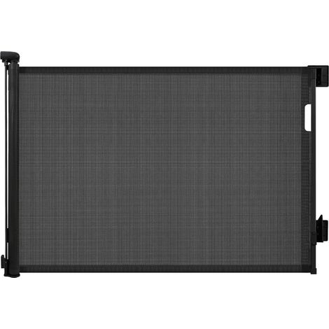 Barrière de sécurité Extensible 0-150 cm – Hauteur 97 cm Fixation par vis, Barrière Enfant escamotable pour Porte, escalier, Chien (1/5)
