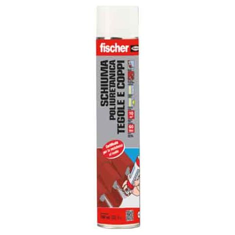 SCHIUMA POLIURETANICA TEGOLE E COPPI 750 ml - Manuale - FISCHER