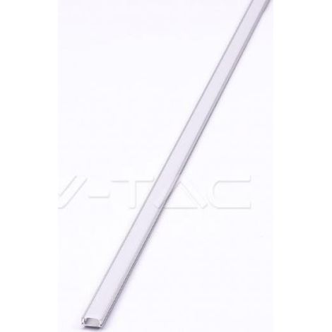 LED Strip Mounting Kit with Diffuser Aluminum 2000 17.47mm Milky (1/9)