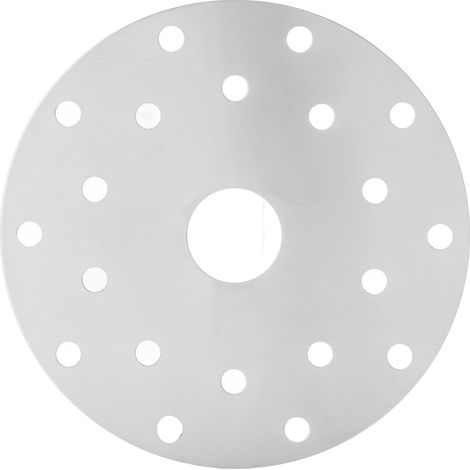 Plaque Diffuseur De Chaleur - Acier Inoxydable - Compatible Induction Gaz Vitrocéramique - Diamètre 14,8 Cm - 1 Pièce (1/5)