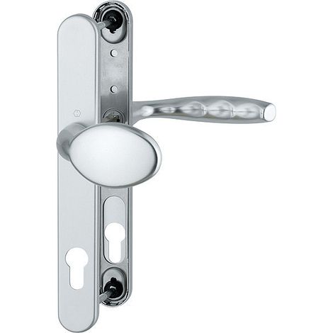 HOPPE Profiltürgarnitur NY 76G/3346/1810 Alu.F1 PZ f.TS 67-72mm - 3257469