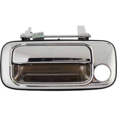 Tbest Außentürgriff aus Edelstahl, Chrom-Ersatz plus Flüssigkeit für 80er Serie LX450, einfache Installation für den Einsatz im Automobilbereich (Vorderseite links:). (1/5)