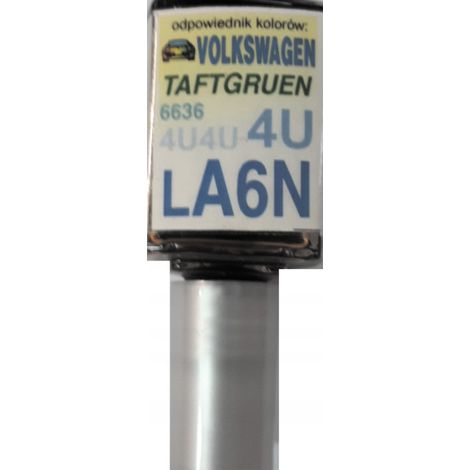 VW LA6N 4U 6636 Taftgruen Peinture de retouche pour rayures (1/5)
