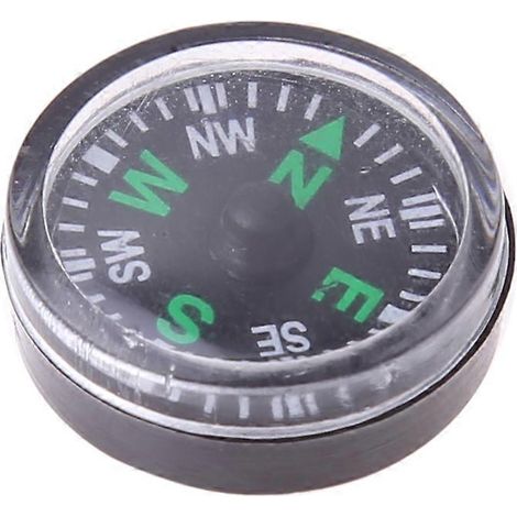 Lot de 12 mini boussoles de précision portables avec indicateur nord, 20 mm, en acrylique transparent, idéales pour le camping, la randonnée, la chasse et la survie. Cadeau parfait pour les sacs à dos (1/5)