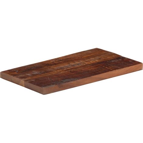 Maison Exclusive - Tischplatte 50x40x3,8 cm Rechteckig Altholz Ma (1/5)