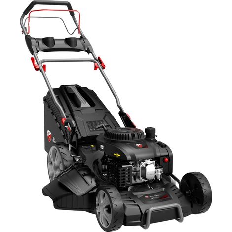 Tondeuse à Gazon Thermique Autotractée 224 cm³ 7,5 CV 53 cm 4-en-1 Démarrage Électrique 20 V Bac 65 L Tonino Lamborghini (1/5)