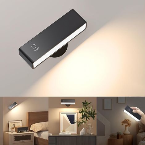 Applique Murale Intérieure, Lampe Murale Touch LED avec 4000 mAh (1/5)