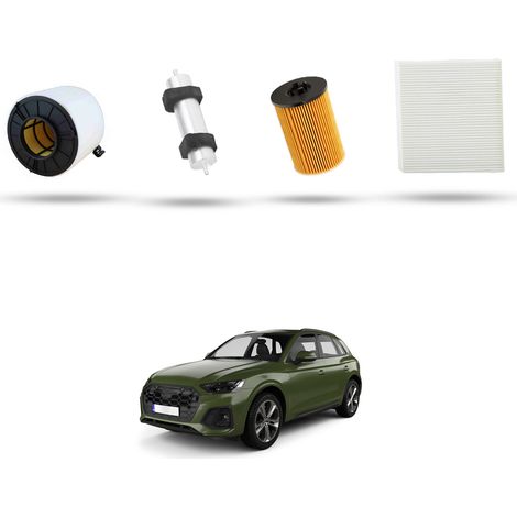 Kit Tagliando 4 filtri compatibile con Audi Q5 II (FYB,FYG) 2.0 tdi 140kw dal 2016 (1/5)