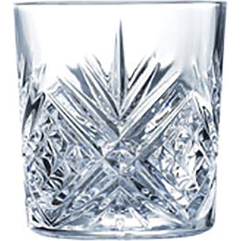 Lot de 6 verres en cristal taillés à l'ancienne Capacité 300 ml (1/3)