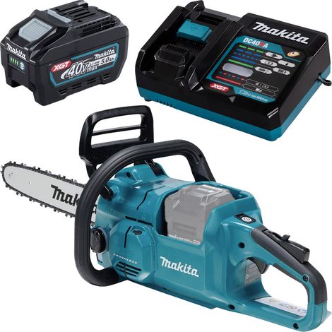 Makita UC022GT101 Tronçonneuse sans fil 40V max. / 1x batterie BL4050F 5,0 Ah + chargeur rapide DC40RA (1/5)